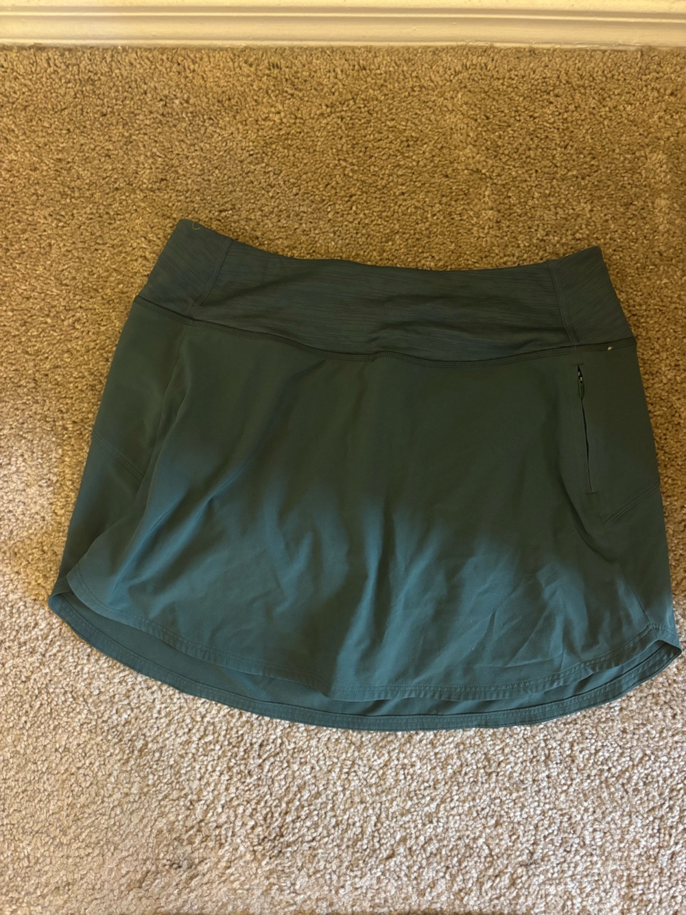 Outdoor Voices Women's Athletic Skort in Teal Green